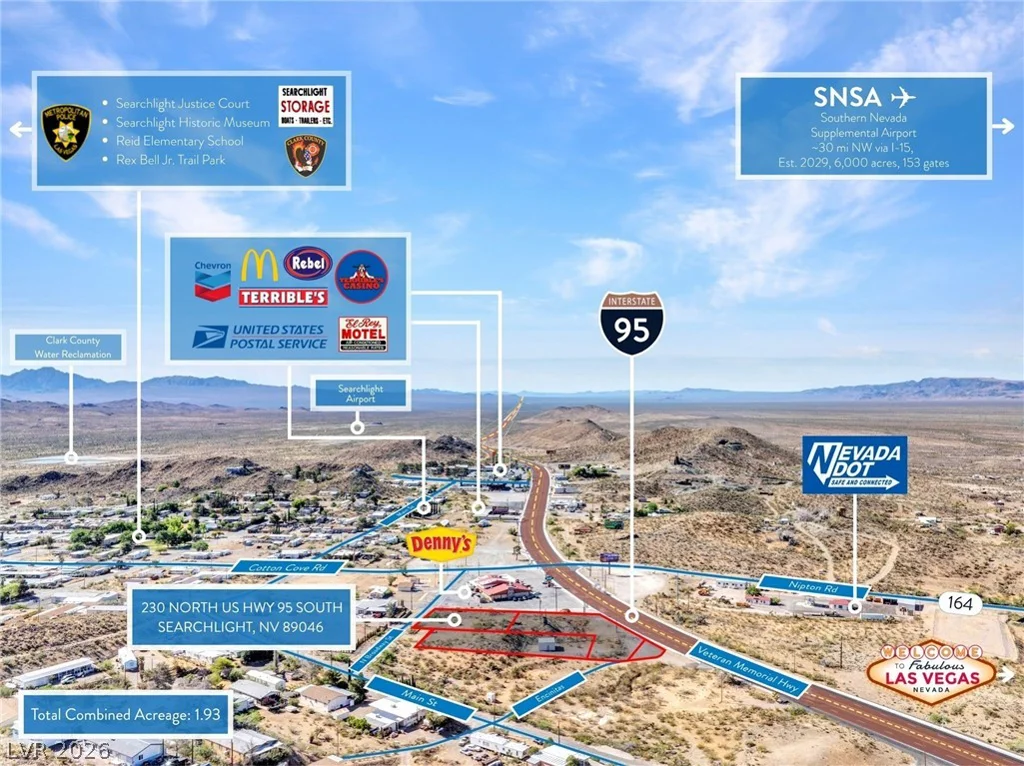 230 US Hwy 95 South, Searchlight, NV 89046