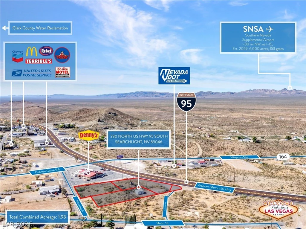 230 US Hwy 95 South, Searchlight, NV 89046