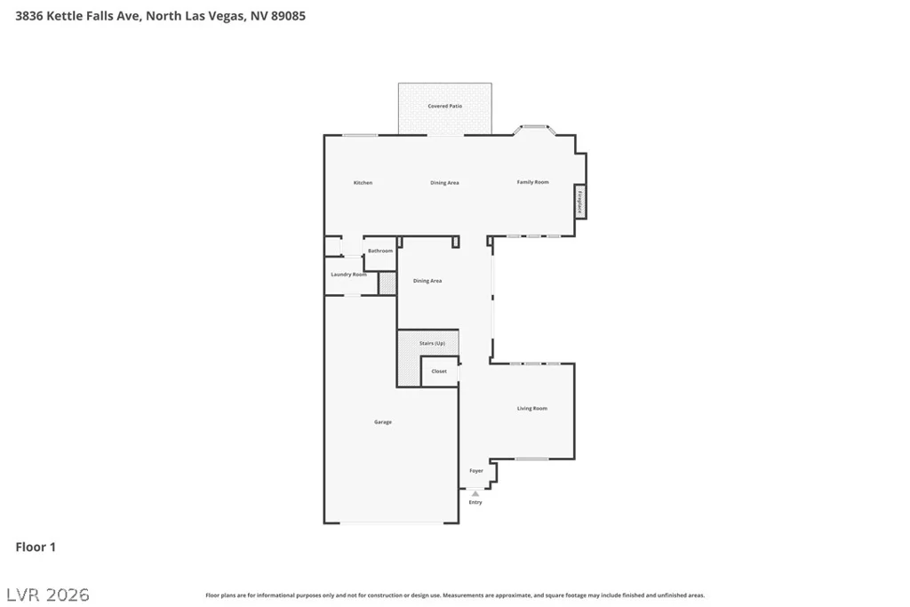 3836 Kettle Falls, North Las Vegas, NV 89085