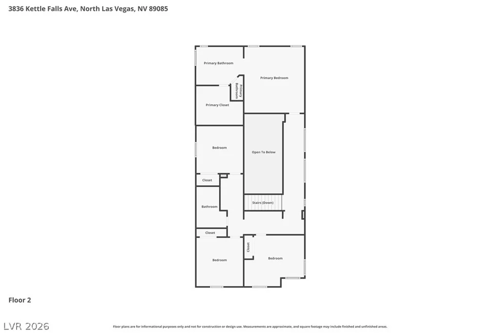 3836 Kettle Falls, North Las Vegas, NV 89085
