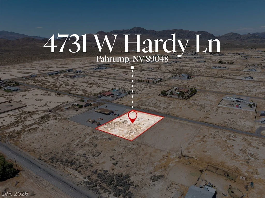 4731 Hardy, Pahrump, NV 89048