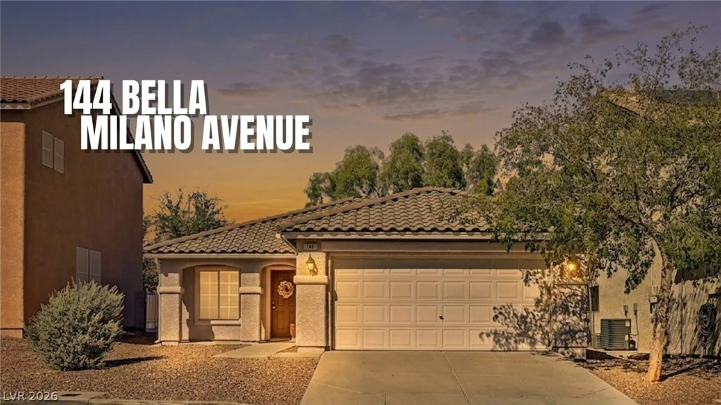 144 Bella Milano, Las Vegas, NV 89183