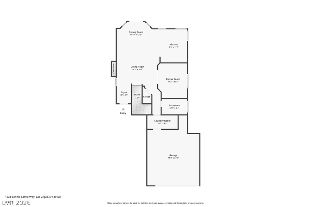 1524 Bonnie Castle, Las Vegas, NV 89108