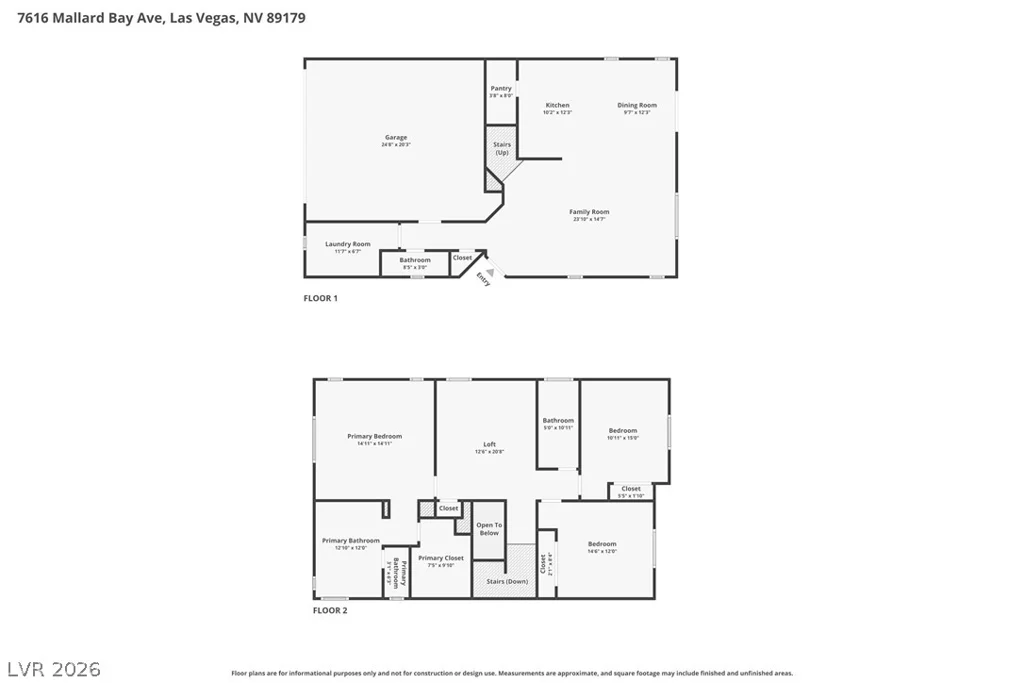 7616 Mallard Bay, Las Vegas, NV 89179
