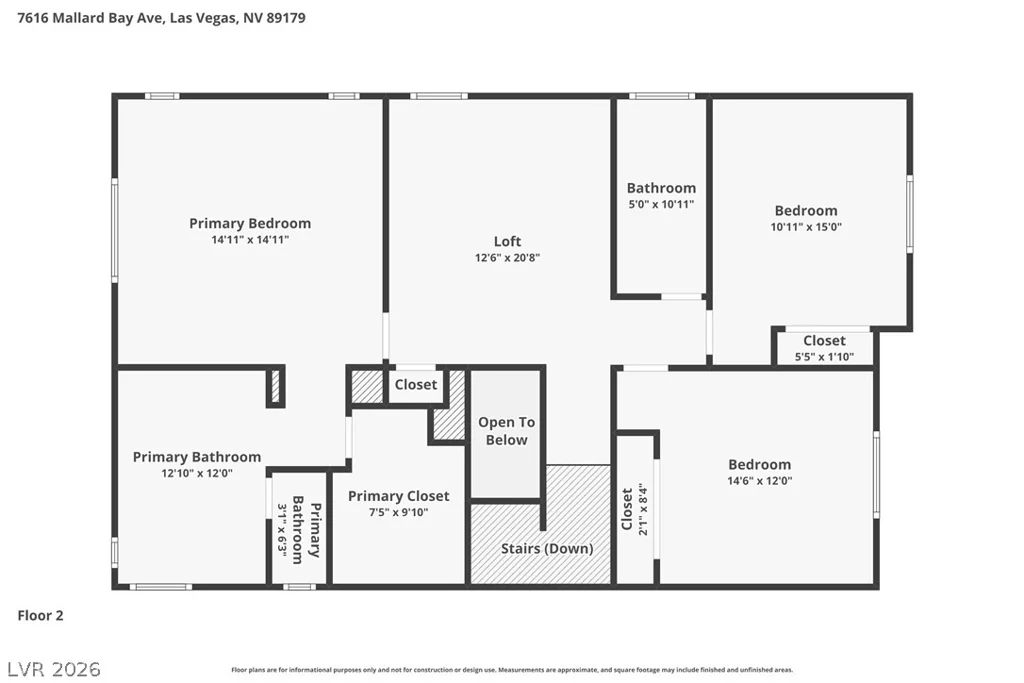 7616 Mallard Bay, Las Vegas, NV 89179