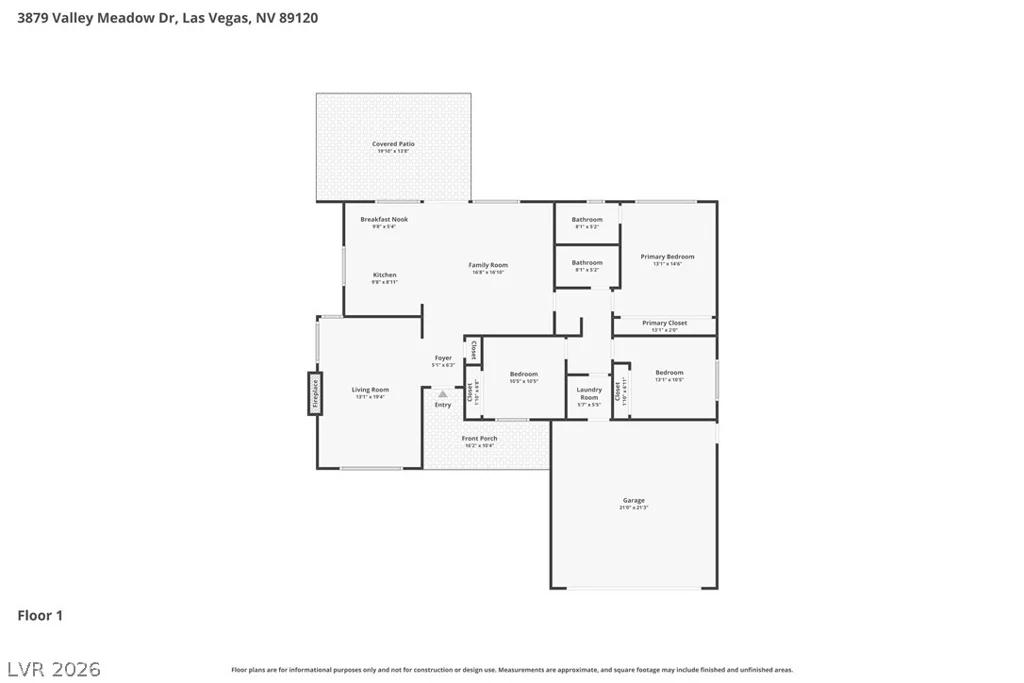 3879 Valley Meadow, Las Vegas, NV 89120