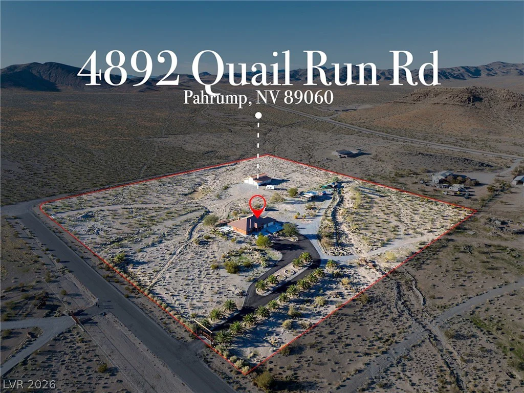 4892 Quail Run, Pahrump, NV 89060