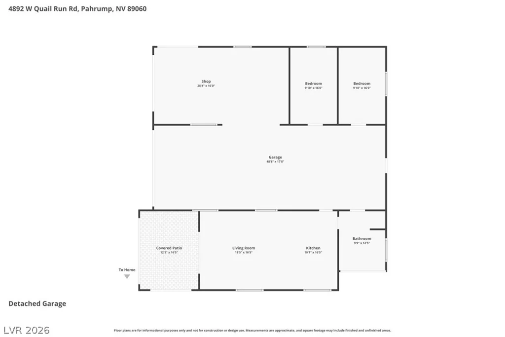 4892 Quail Run, Pahrump, NV 89060
