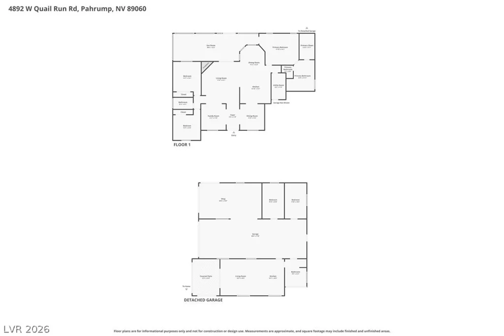 4892 Quail Run, Pahrump, NV 89060