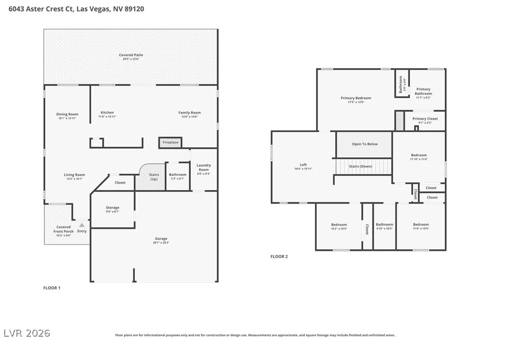 6043 Aster Crest, Las Vegas, NV 89120