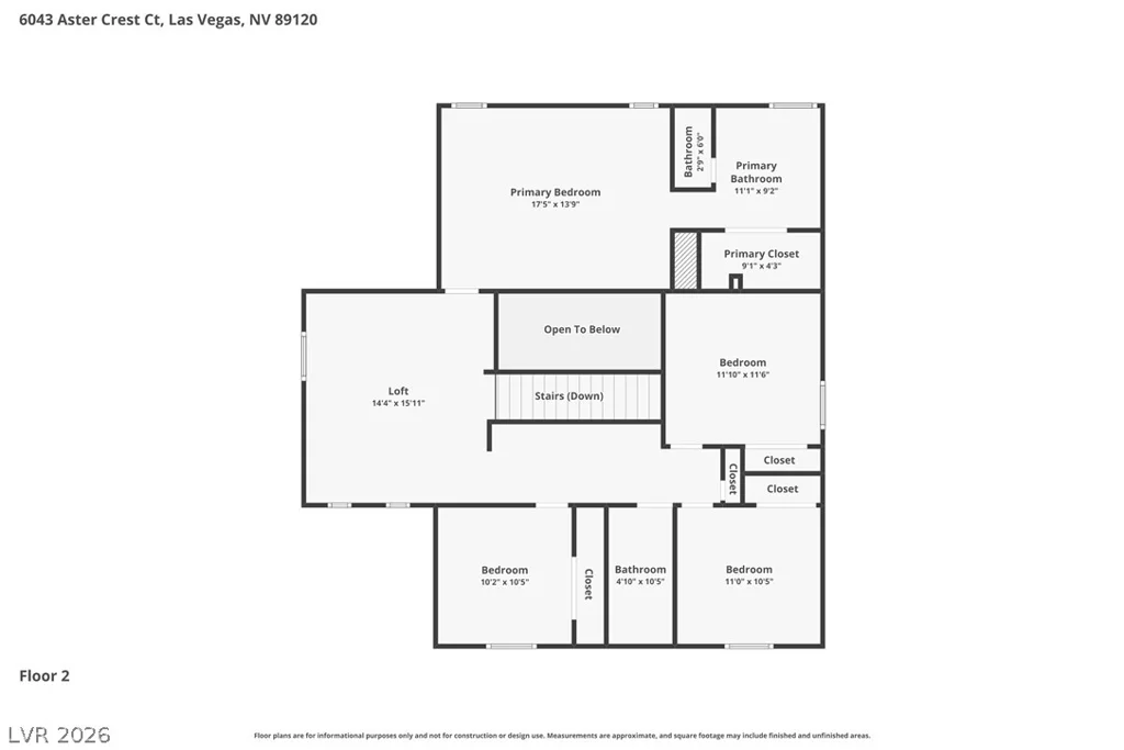 6043 Aster Crest, Las Vegas, NV 89120