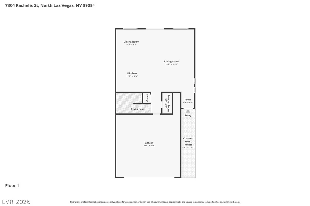 7804 Rachelis, North Las Vegas, NV 89084
