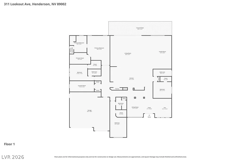 311 Lookout, Henderson, NV 89002
