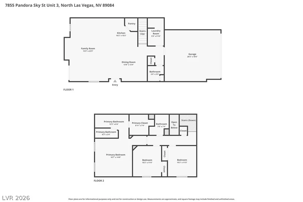 7855 Pandora Sky, North Las Vegas, NV 89084