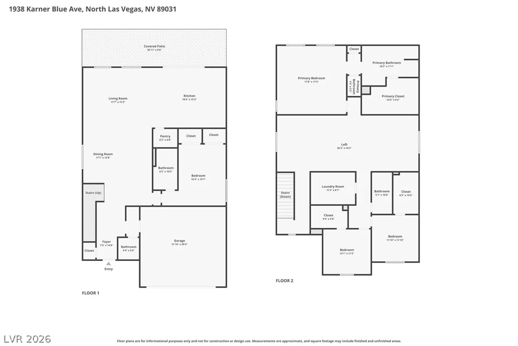 1938 Karner Blue, North Las Vegas, NV 89031