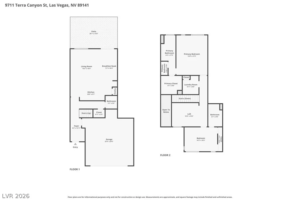 9711 Terra Canyon, Las Vegas, NV 89141