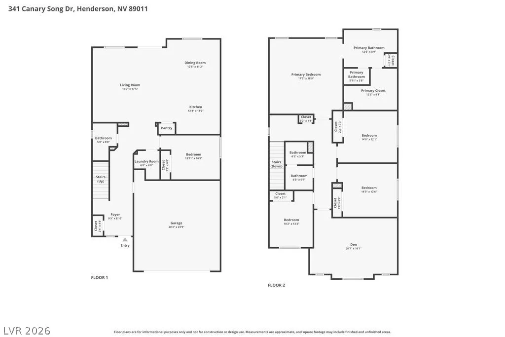341 Canary Song, Henderson, NV 89011