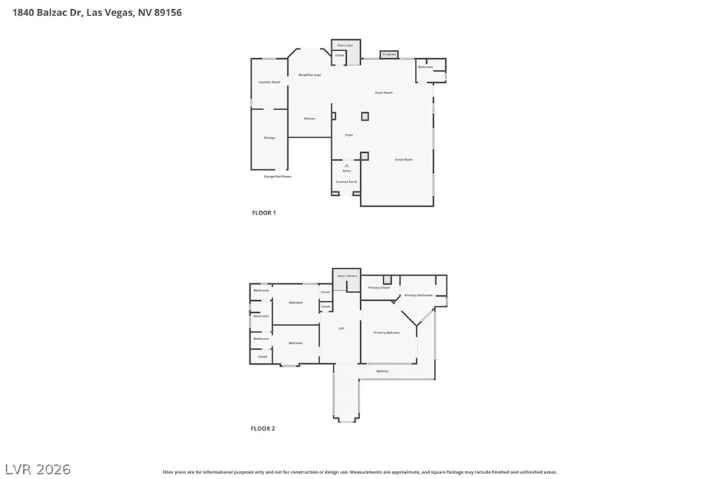 1840 Balzac, Las Vegas, NV 89156