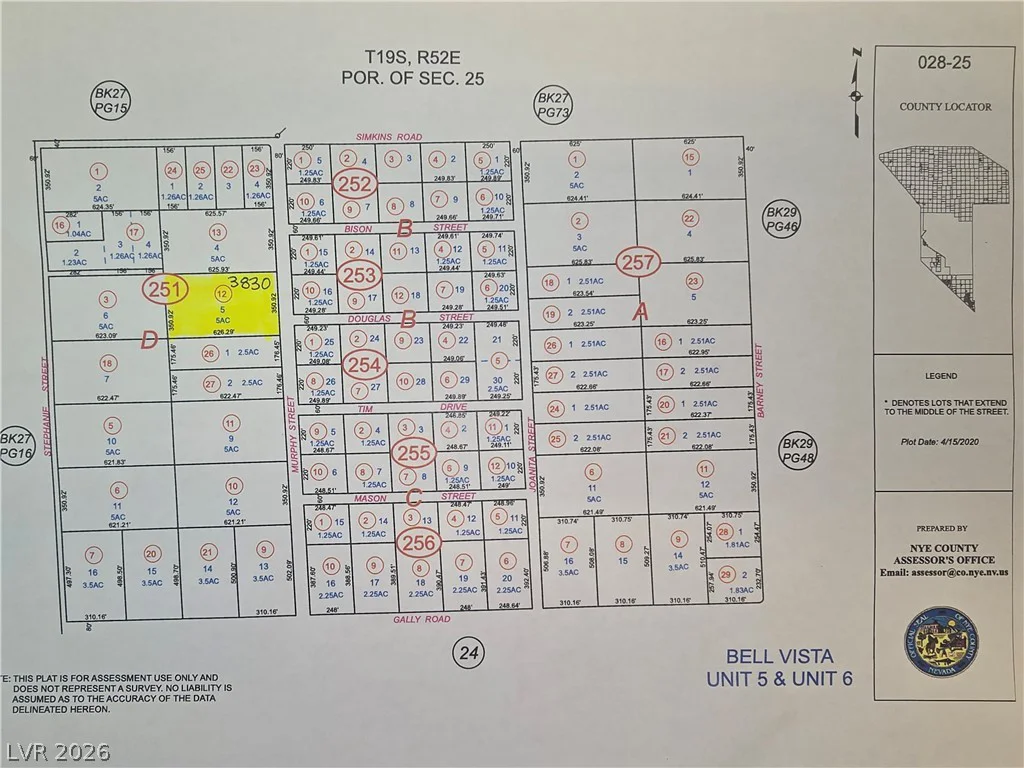 3830 MURPHY, Pahrump, NV 89041