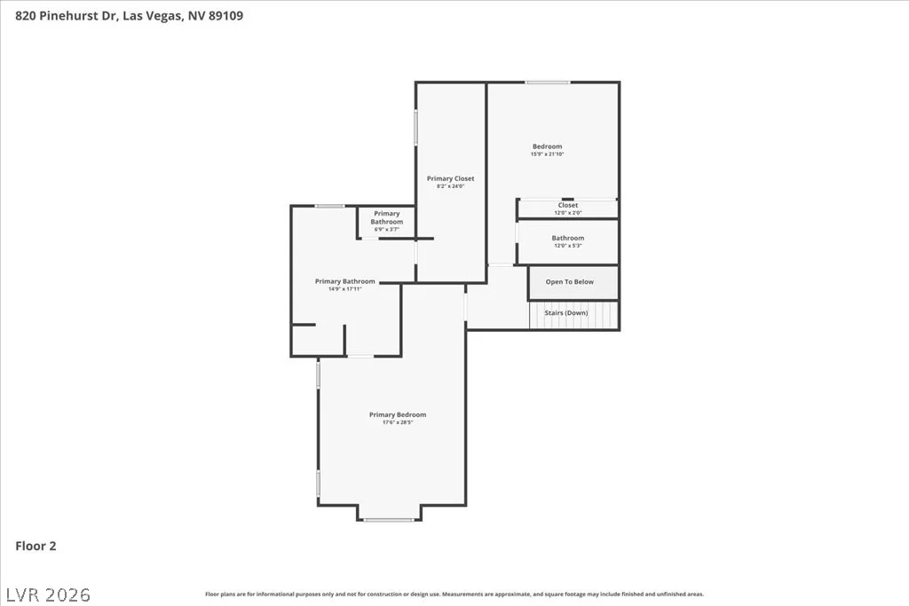 820 Pinehurst, Las Vegas, NV 89109