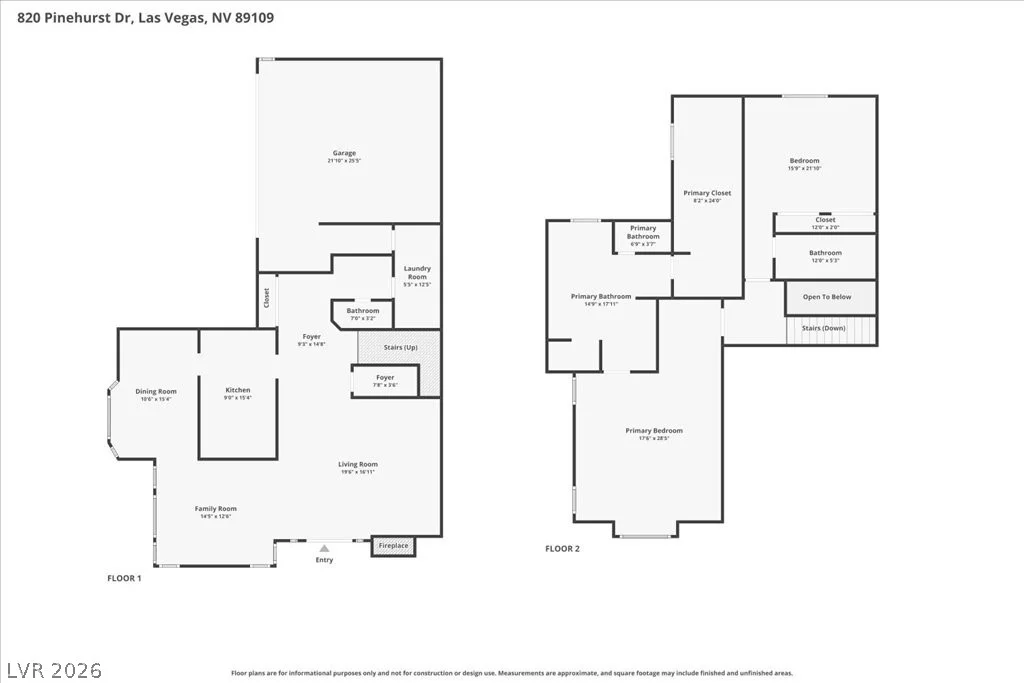 820 Pinehurst, Las Vegas, NV 89109