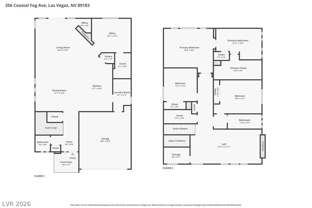 356 Coastal Fog, Las Vegas, NV 89183