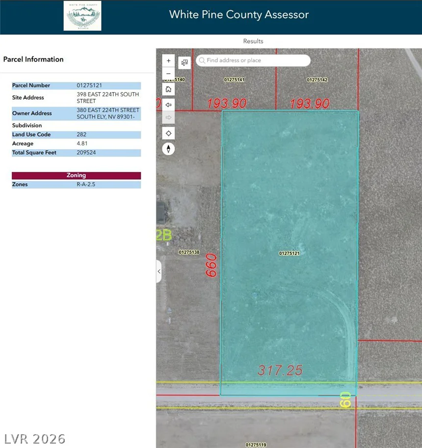398 East 224th South, Ely, NV 89301