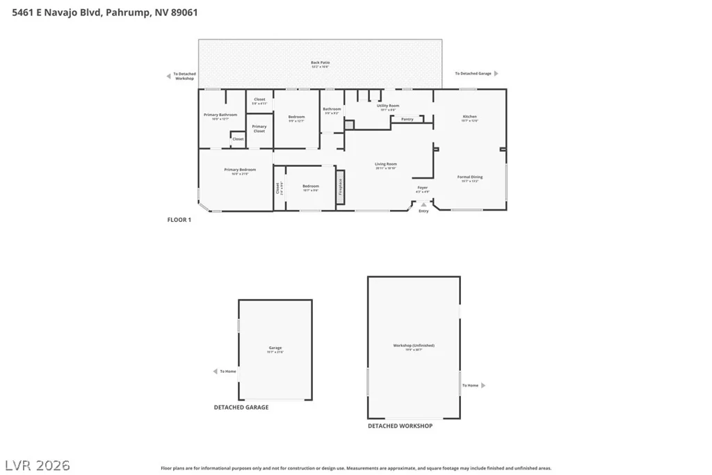 5461 Navajo, Pahrump, NV 89061