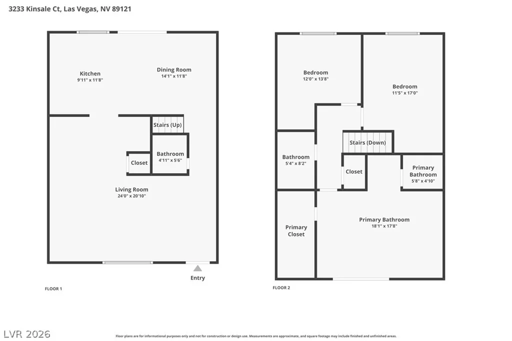 3233 Kinsale, Las Vegas, NV 89121