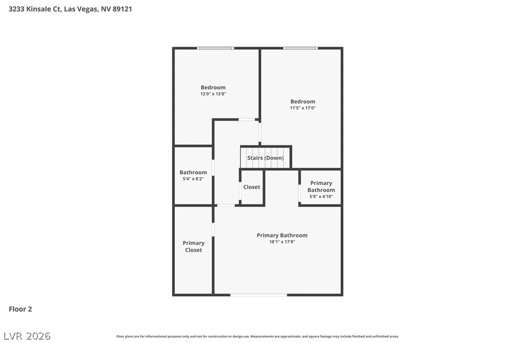3233 Kinsale, Las Vegas, NV 89121