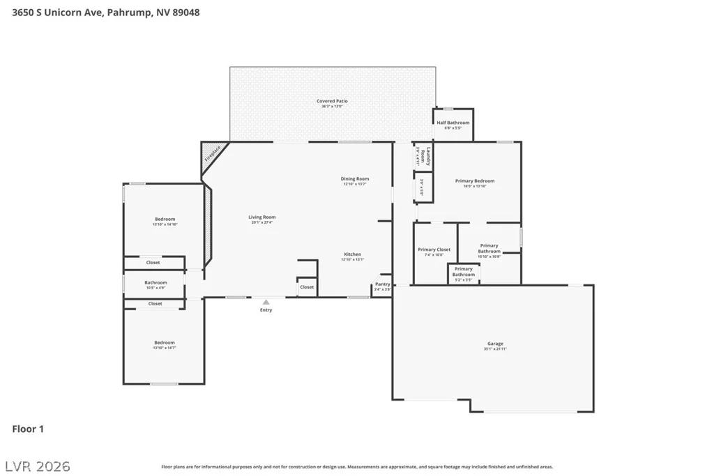 3650 Unicorn, Pahrump, NV 89048
