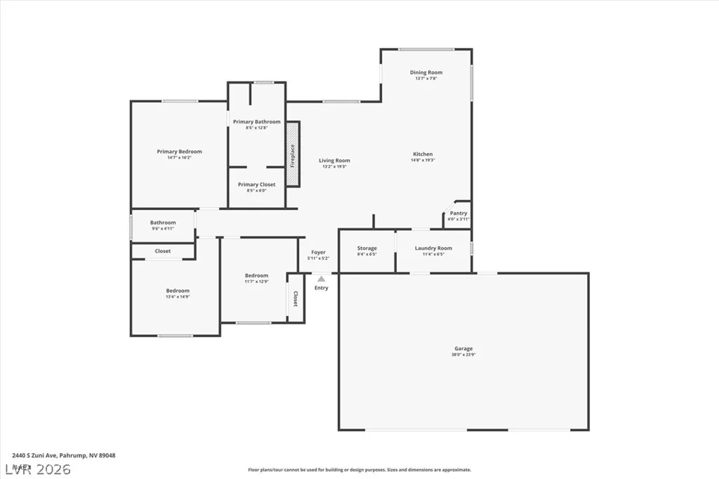 2440 Zuni, Pahrump, NV 89048