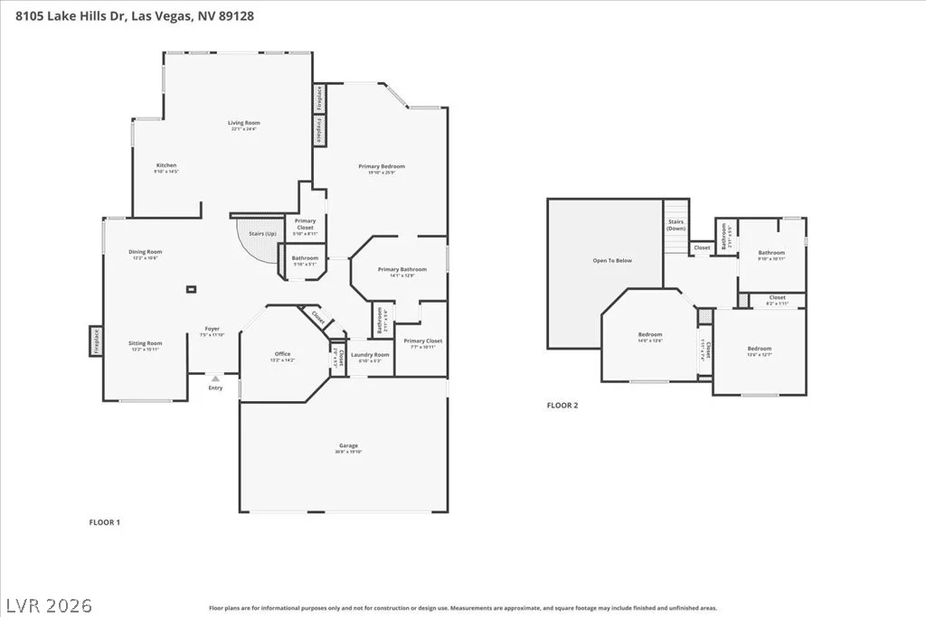 8105 Lake Hills, Las Vegas, NV 89128