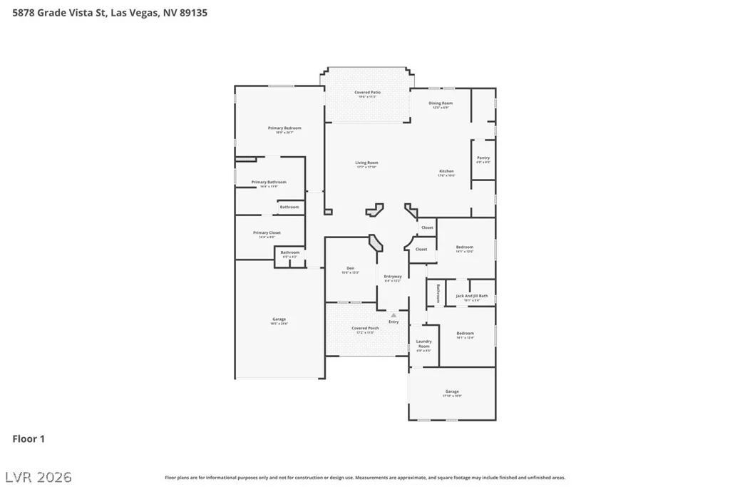 5878 Grade Vista, Las Vegas, NV 89135