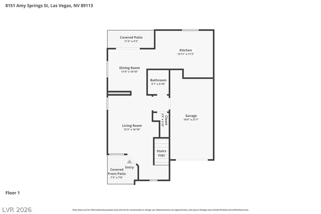 8151 Amy Springs, Las Vegas, NV 89113