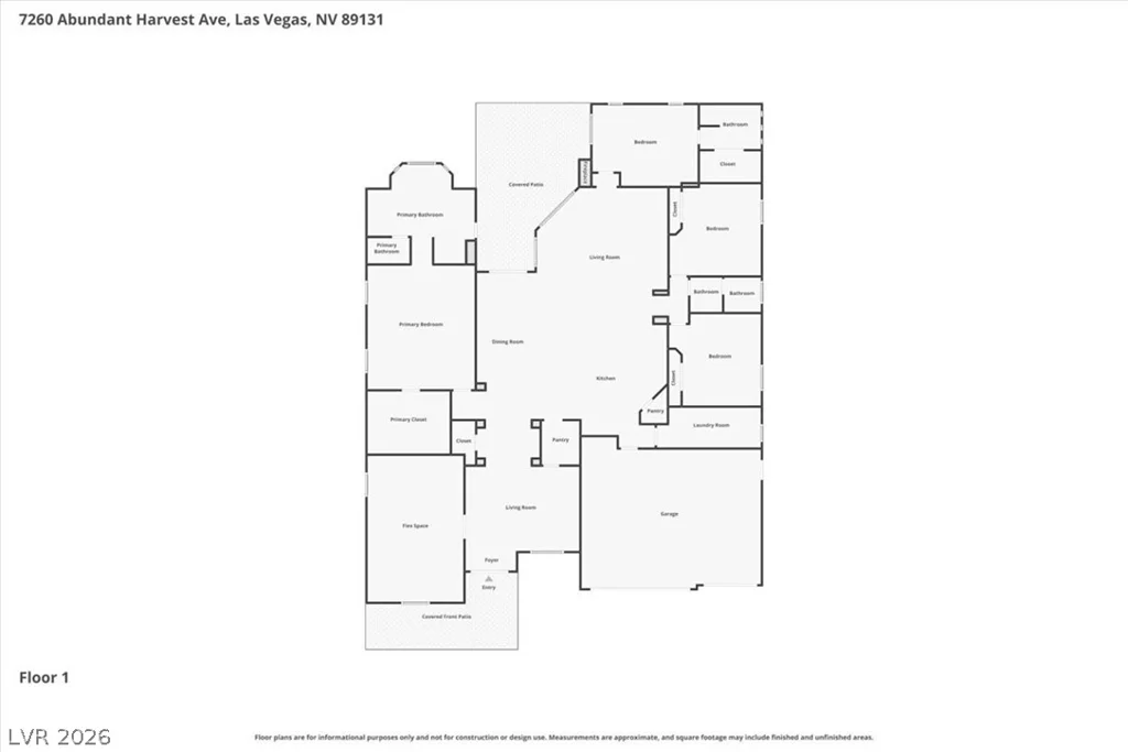 7260 Abundant Harvest, Las Vegas, NV 89131