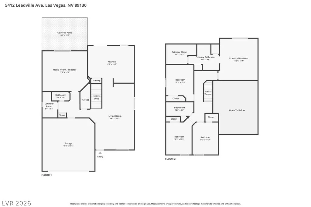 5412 Leadville, Las Vegas, NV 89130