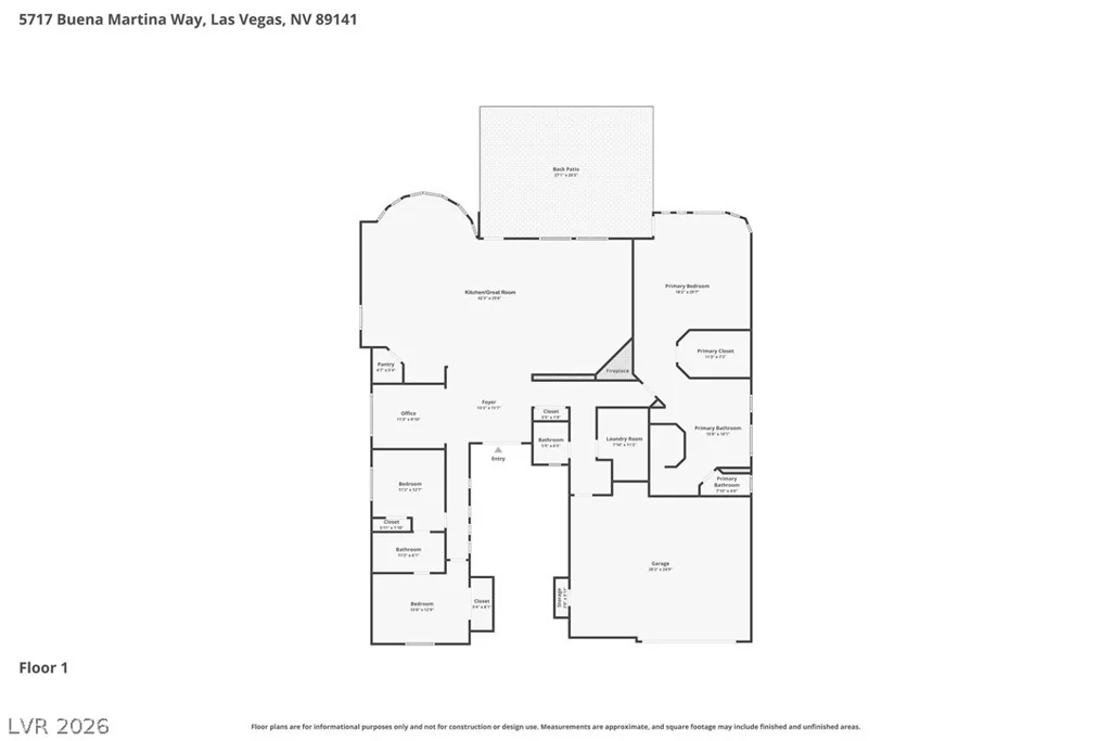 5717 Buena Martina, Las Vegas, NV 89141