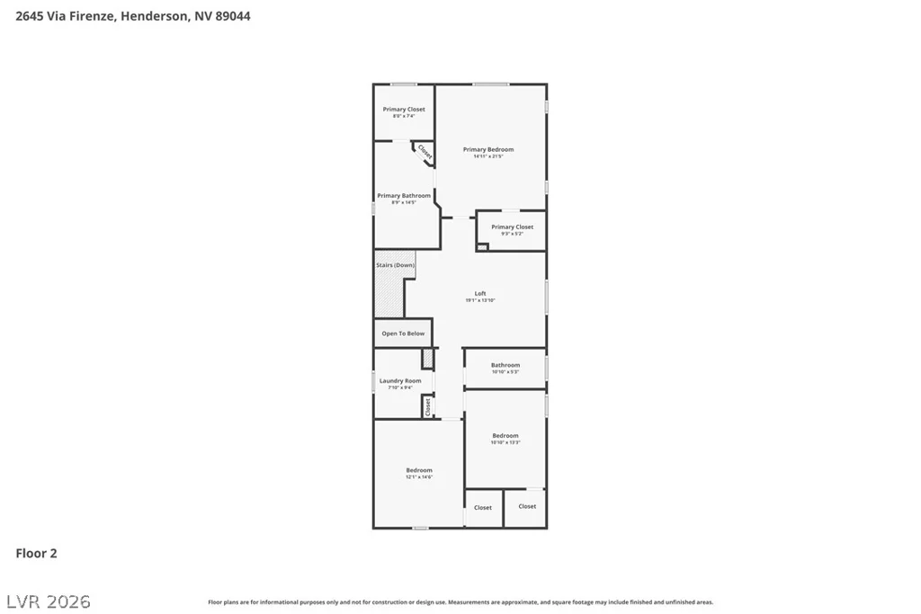 2645 Via Firenze, Henderson, NV 89044