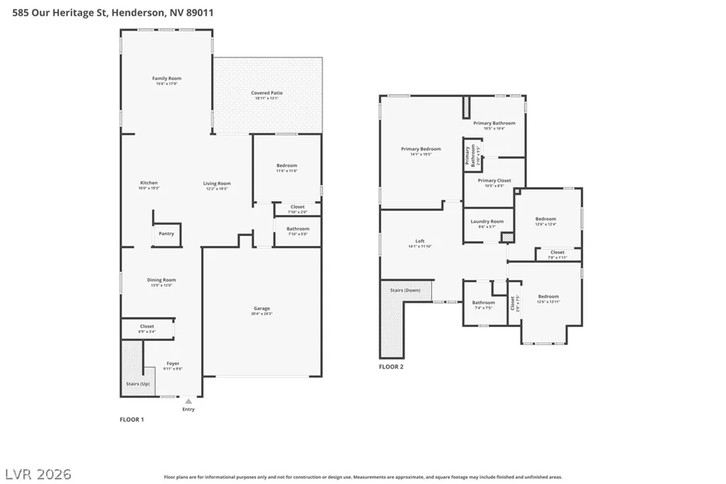 585 Our Heritage, Henderson, NV 89011