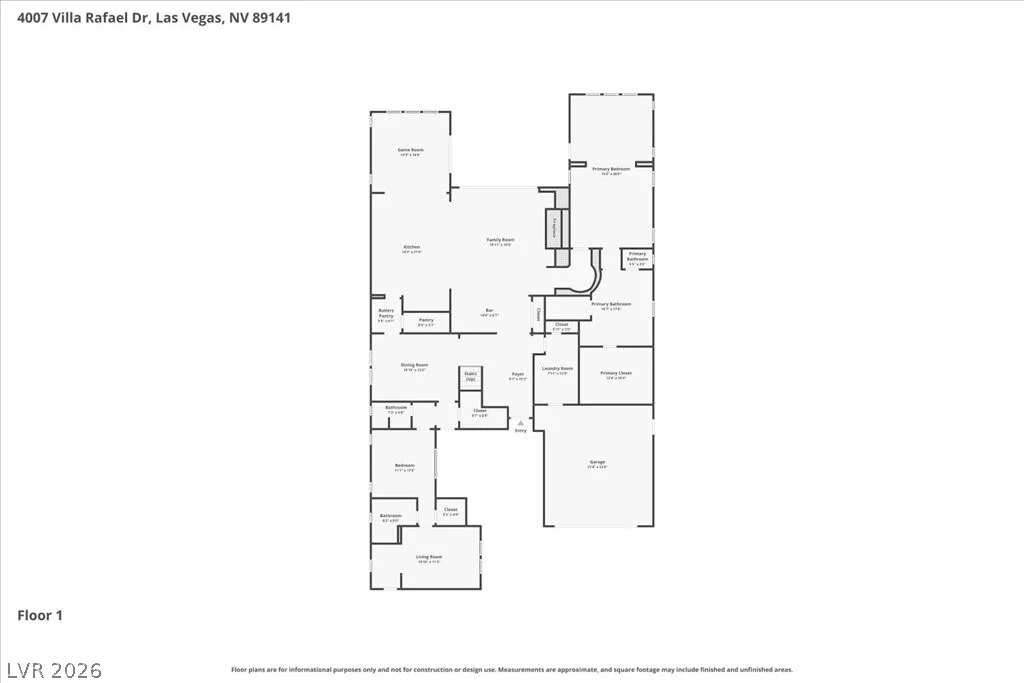 4007 Villa Rafael, Las Vegas, NV 89141