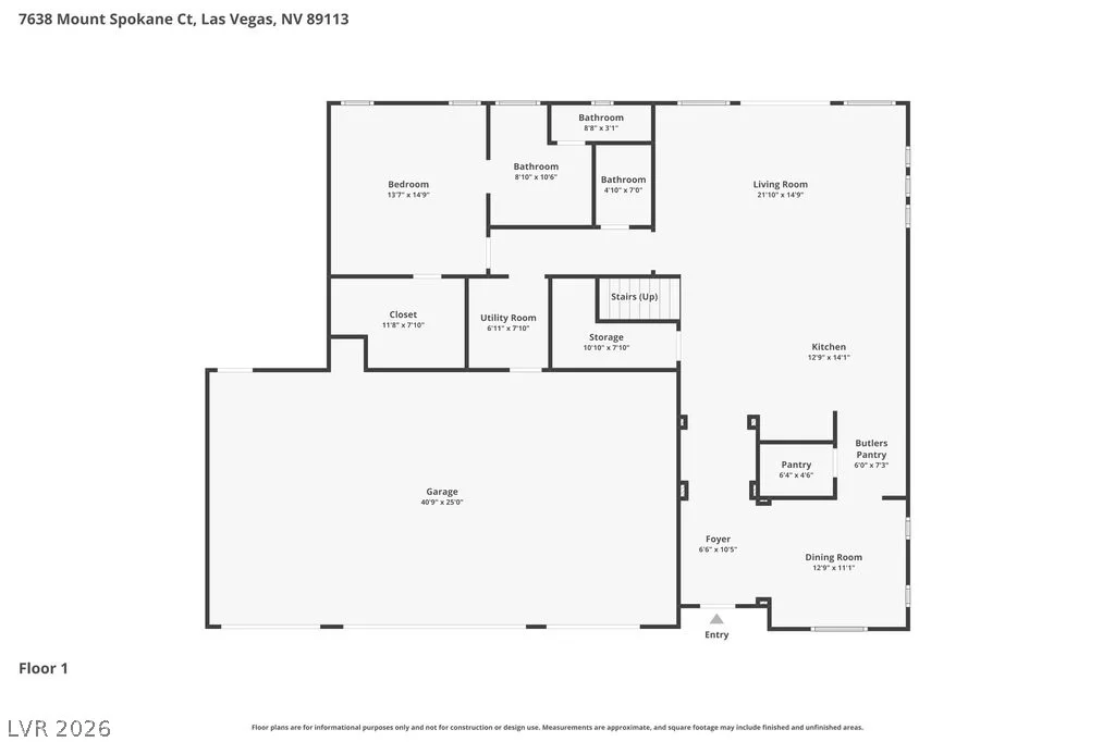 7638 Mount Spokane, Las Vegas, NV 89113