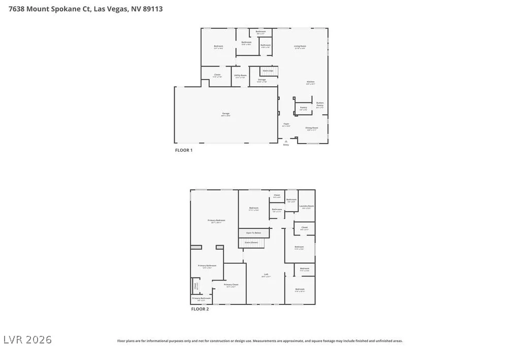 7638 Mount Spokane, Las Vegas, NV 89113