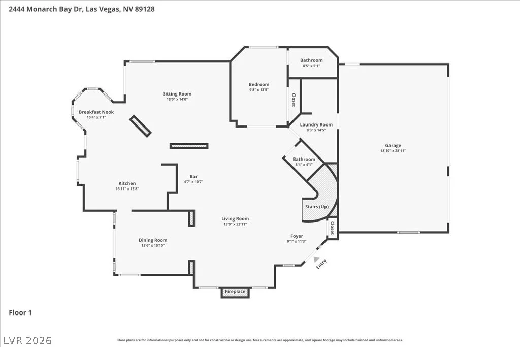 2444 Monarch Bay, Las Vegas, NV 89128