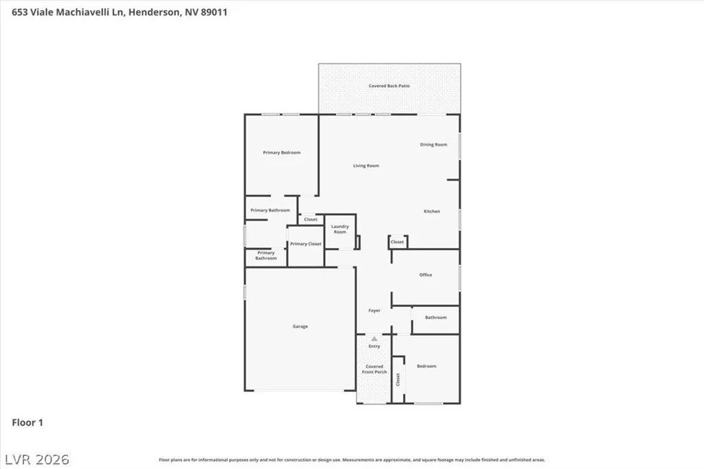 653 Viale Machiavelli, Henderson, NV 89011