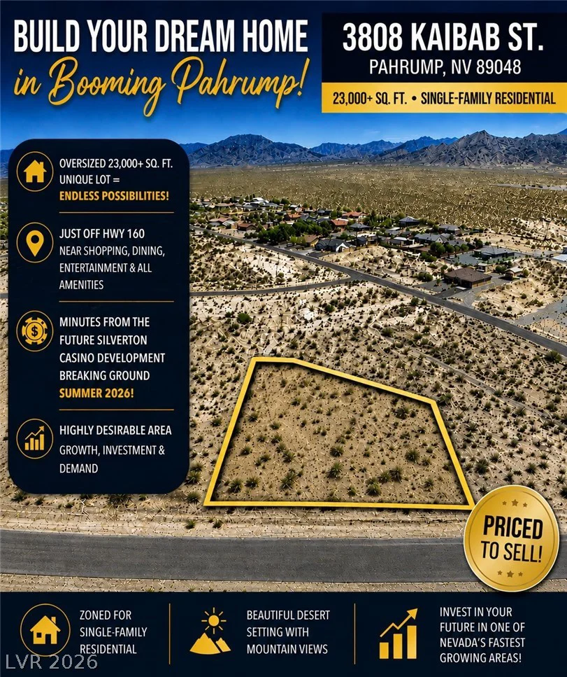 3808 Kaibab, Pahrump, NV 89048