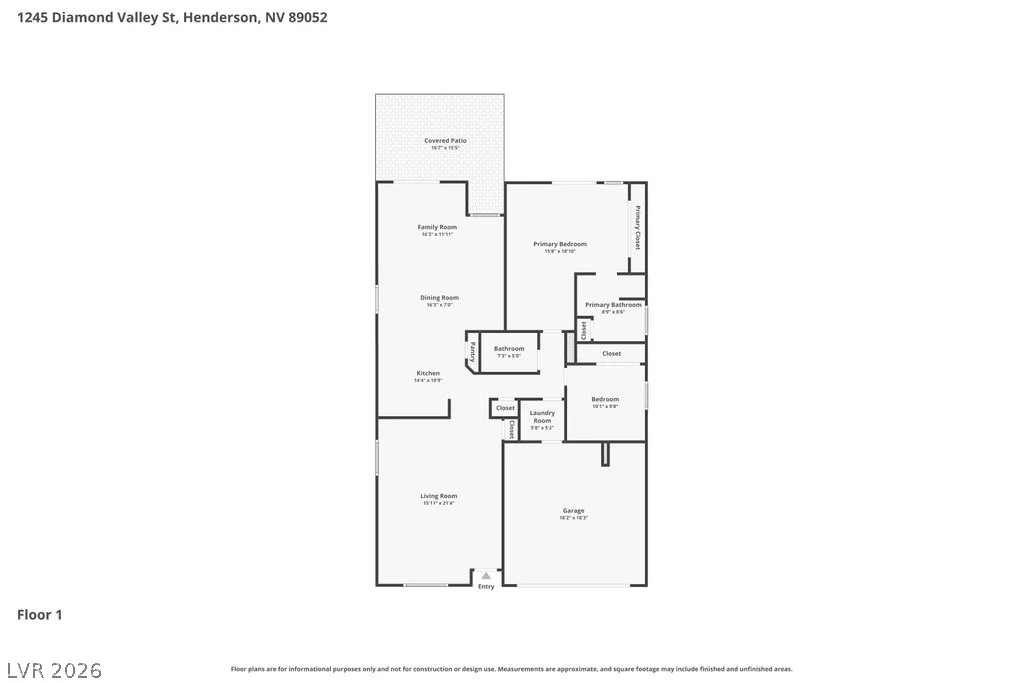1245 Diamond Valley, Henderson, NV 89052