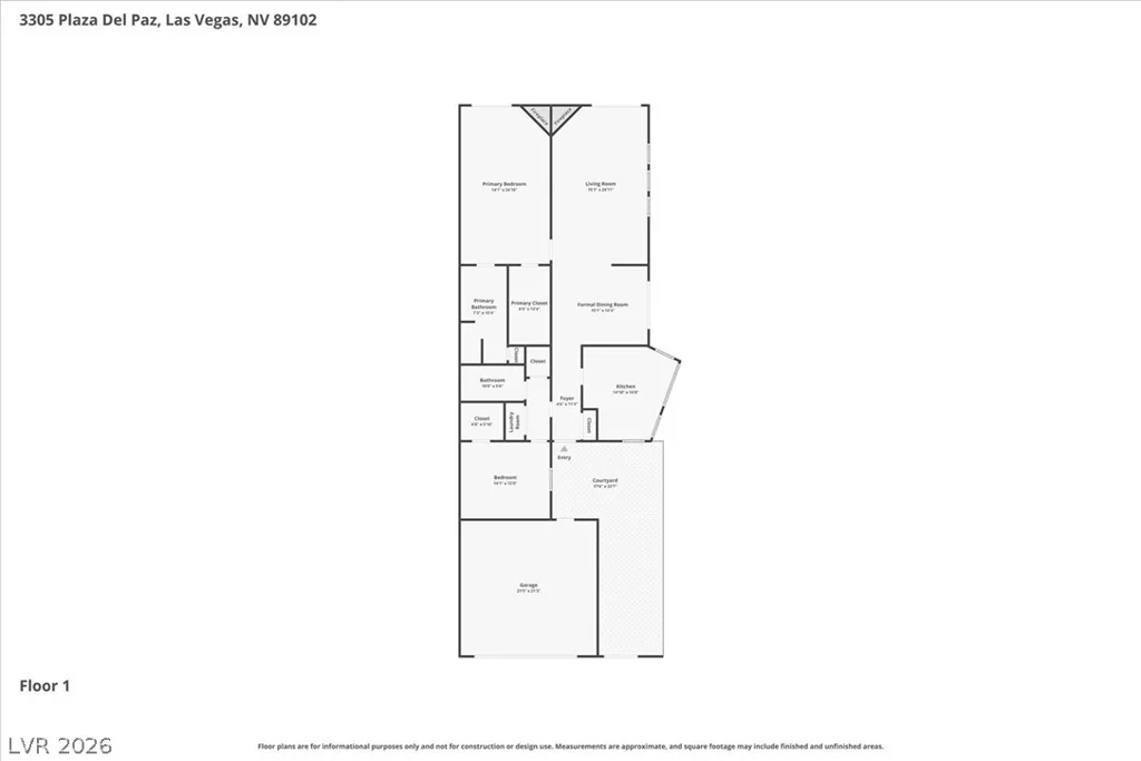 3305 Plaza Del Paz, Las Vegas, NV 89102
