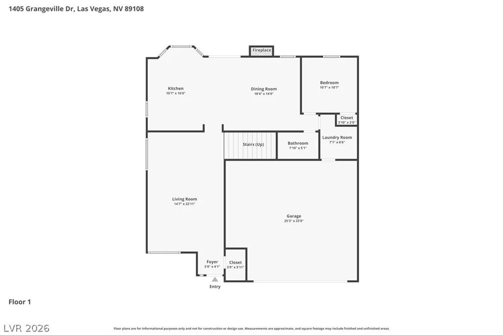 1405 Grangeville, Las Vegas, NV 89108