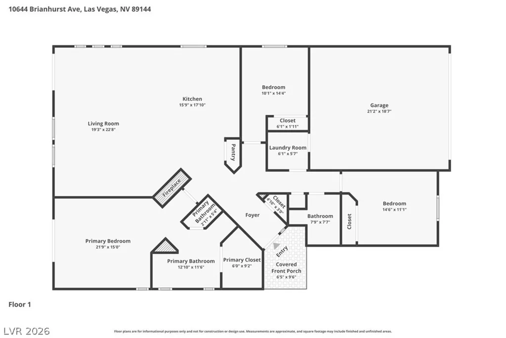 10644 Brianhurst, Las Vegas, NV 89144